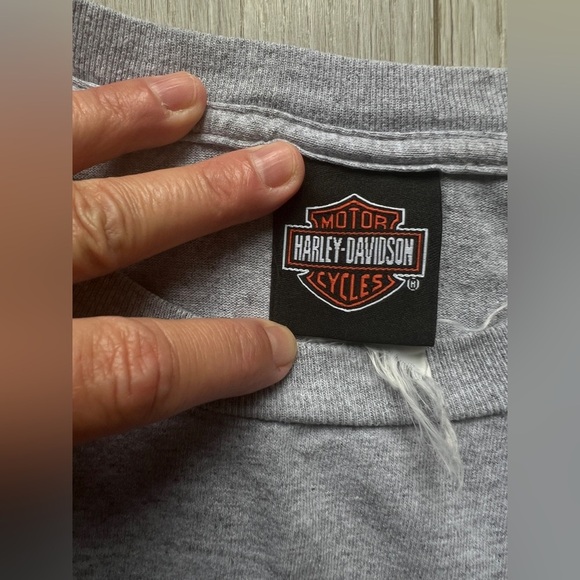 Harley Davidson Daytona Florida Grey Long Sleeve Shirt - Picture 2 of 7